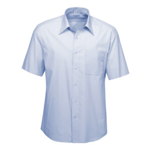 Mens Ambassador Short Sleeve Shirt - Blue