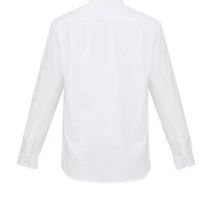 Mens Regent Long Sleeve Shirt - White - Back