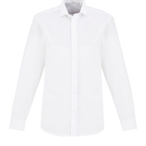 Mens Regent Long Sleeve Shirt - White