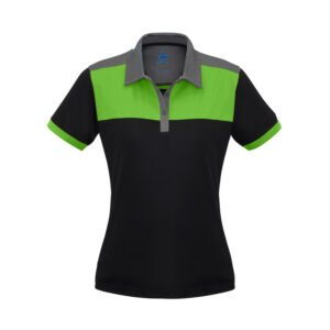 Biz Collection Ladies Charger Polo - Green