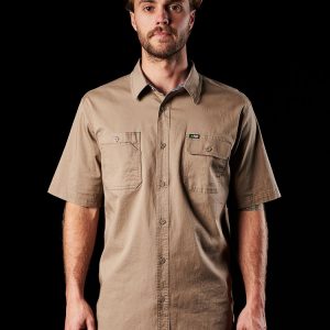 Fxd Short Sleeve Work Shirt - Khaki
