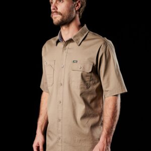 FXD Short Sleeve Work Shirt - Khaki