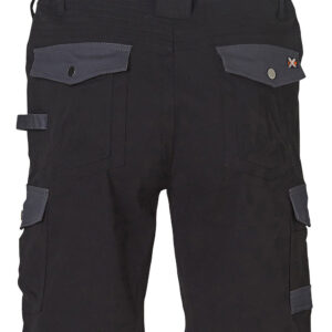 Aiw Mens Cargo Stretch Work Shorts - Black