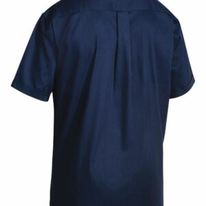 Bisley Original Cotton Drill Shirt - Short Sleeve Navy