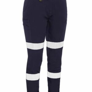Women'S Taped Cuffed Cargo Pant Navy