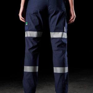 Fxd Wp-3Wt Womens Stretch Reflective Tape Work Pant Navy