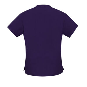 H10622 Womens Classic Scrub Top Purple