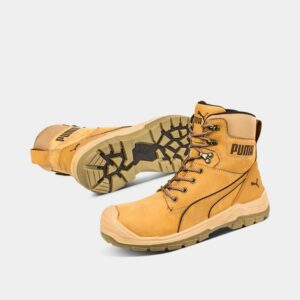 Puma Conquest Waterproof Safety Boot - Wheat