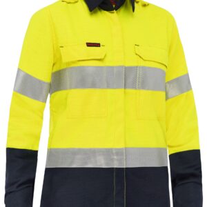 Apex 160 Women's Taped Hi Vis FR Ripstop Vented Shirt