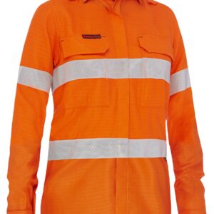 Apex 160 Women's Taped Hi Vis FR Ripstop Vented Shirt